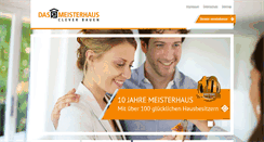 Desktop Screenshot of das-meisterhaus.de