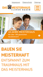 Mobile Screenshot of das-meisterhaus.de